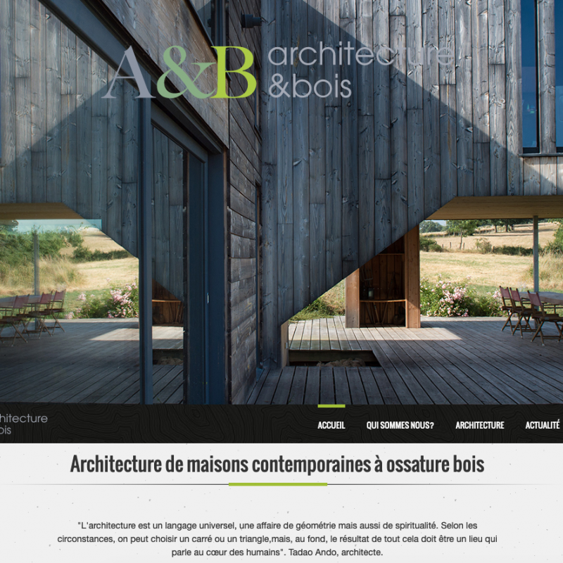 Architecture et Bois