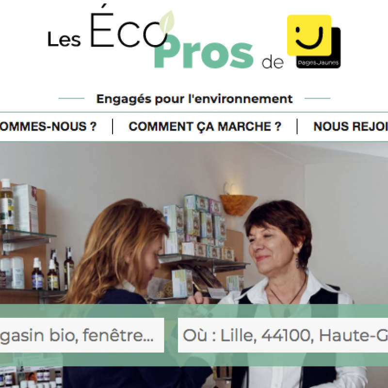 Pages Jaunes - Les Eco Pros